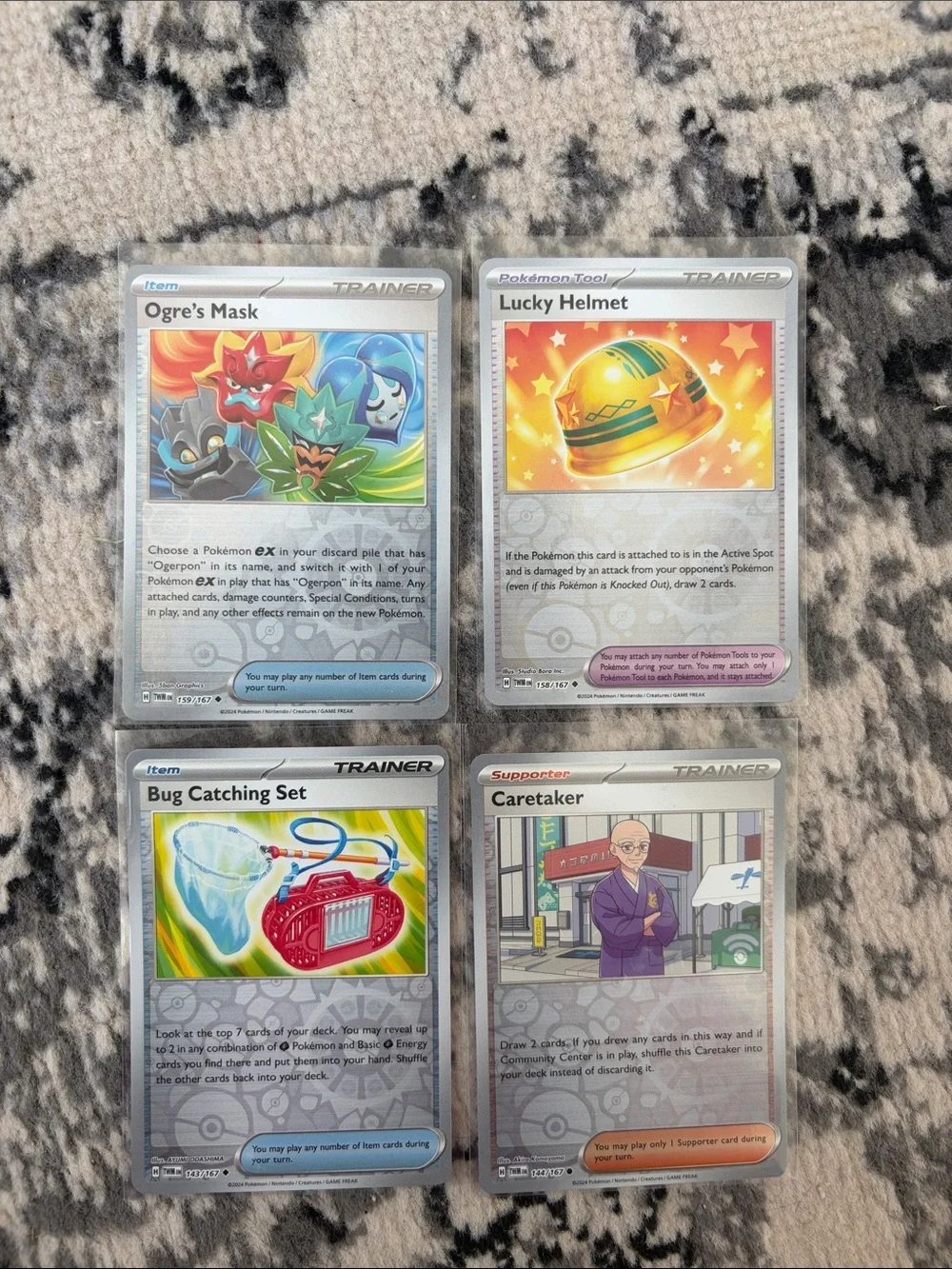 Pokémon Twilight Masquerade Reverse Holo Trainer Lot 8 Cards | ✨5/$25✨